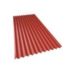 Tôle ondulée laquée brun rouge importée 0.40mm