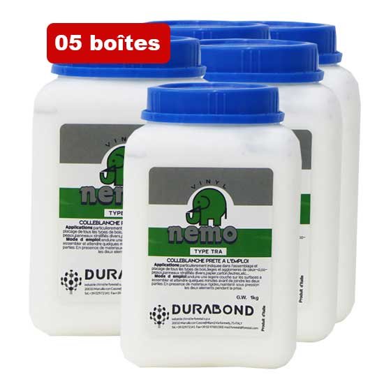 Pack de 5 Colle à bois NEMO 1Kg