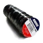 10 Rouleaux Scotch électricien Noir ABRO 