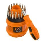 Jeu d'un tournevis et 18 embouts interchangeables