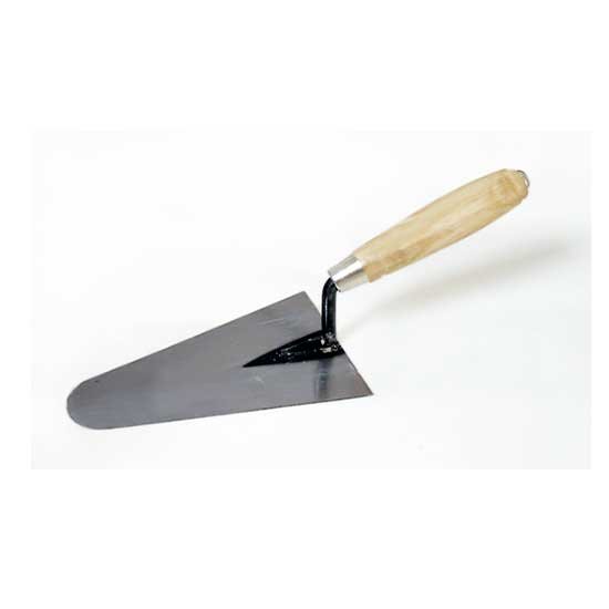 Truelle de maçon manche en bois 16cm