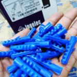 Cheville de 8mm Ingelec bleu paquet de 100