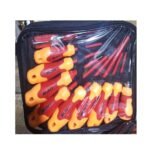 Jeu de 10 Tournevis électricien Isolés avec Testeur 10 en 1 Multi-usages