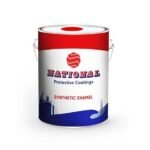 Peinture à huile National rouge 1Kg – Image 2
