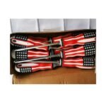 Paquet de Tournevis cruciforme avec le drapeau américain